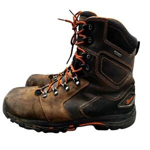 Danner Men's Vicious 8" Leather GTX Comp Safety Toe Work Boots Brown Size 12